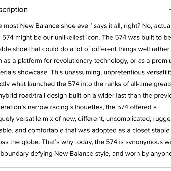 New Balance Unisex 574 Green and Cream Sneakers - Picture 6 of 7